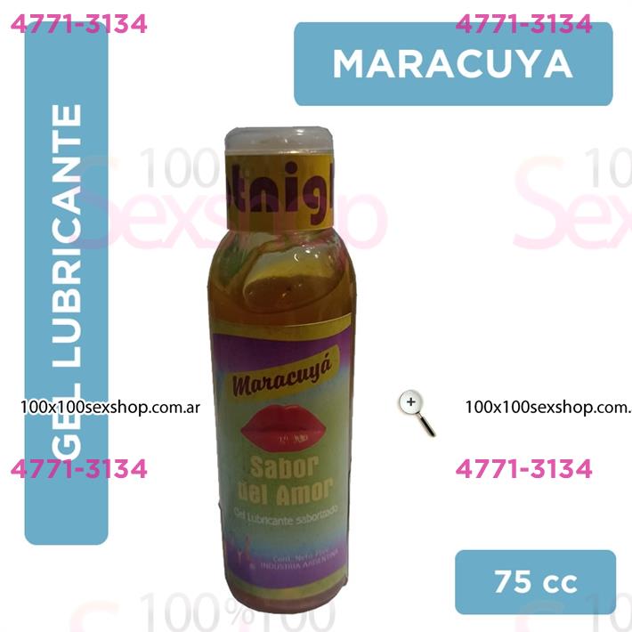 Gel saborizado maracuya 75cc